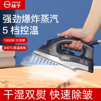 扬子蒸汽电熨斗家用服装店裁缝专用手持小型熨烫机老式干湿两用