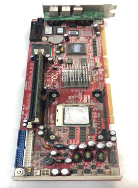 议~研华PCA-6006 Rev.A1双网口工控机主板 送cpu