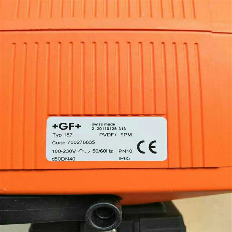 瑞士+GF+电动三通球阀，规格，d50DN40,L型球心，P(崽崽配件）