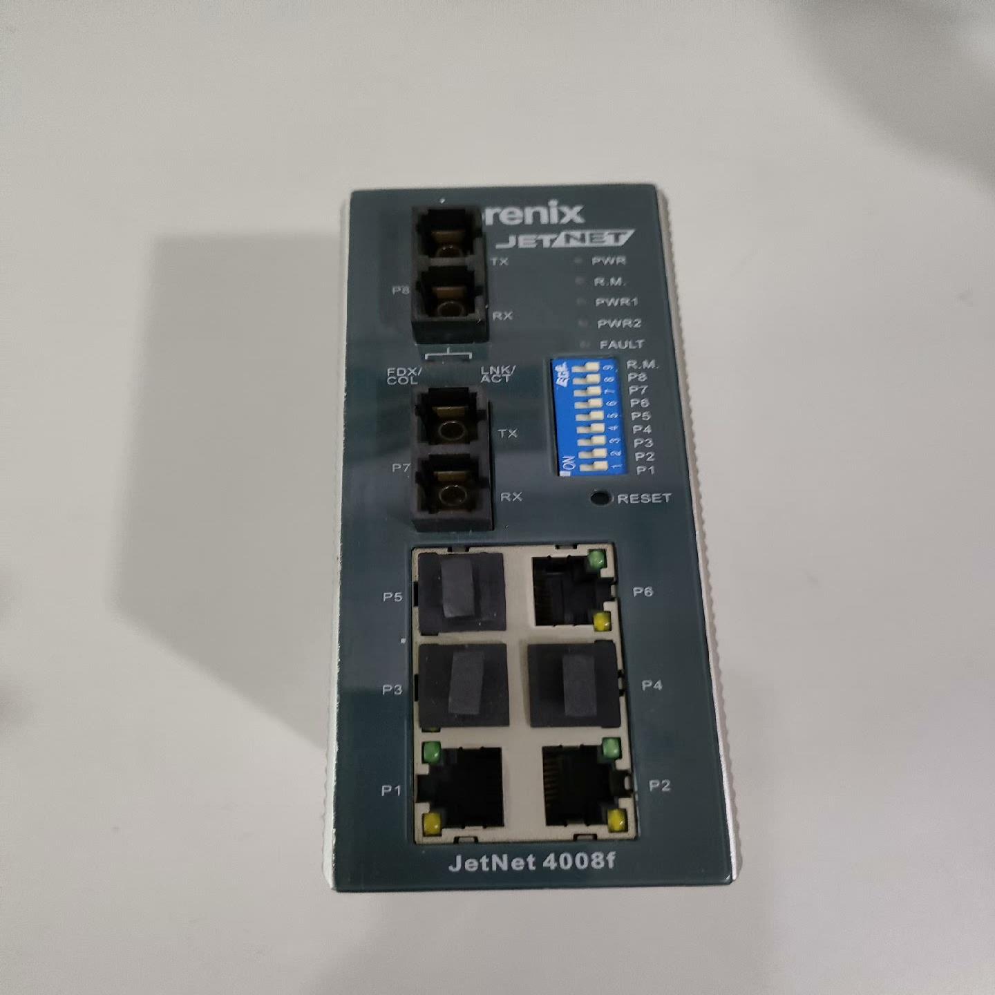 korenix jetNet 4008f-m 工业级智能网管（憨憨电子）