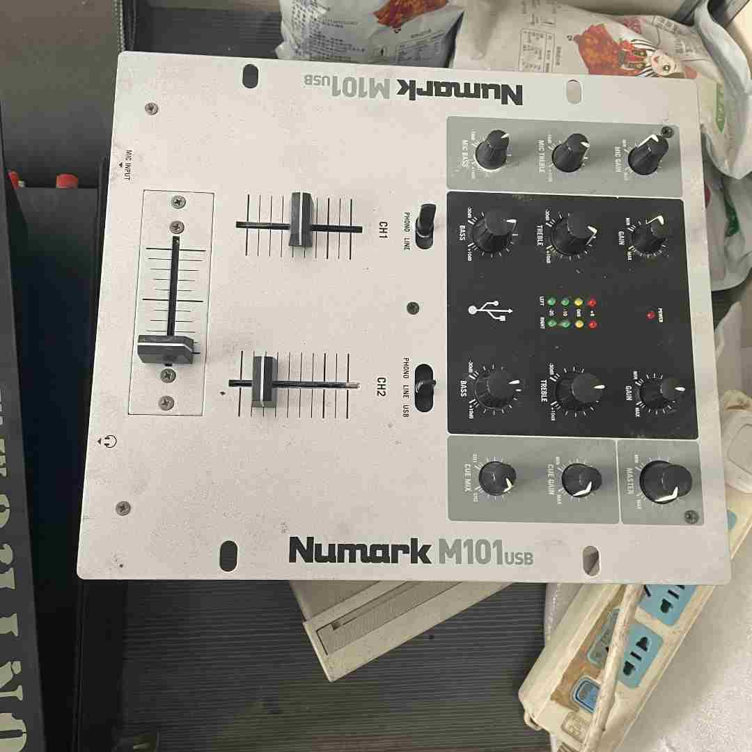 (询价)Numark露玛M101USB DJ专用打碟 两路混音台