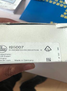 易福门传感器I95007停产系列议价