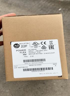 全新原装正品AB变频器，22F-B2P5N103议价~议价