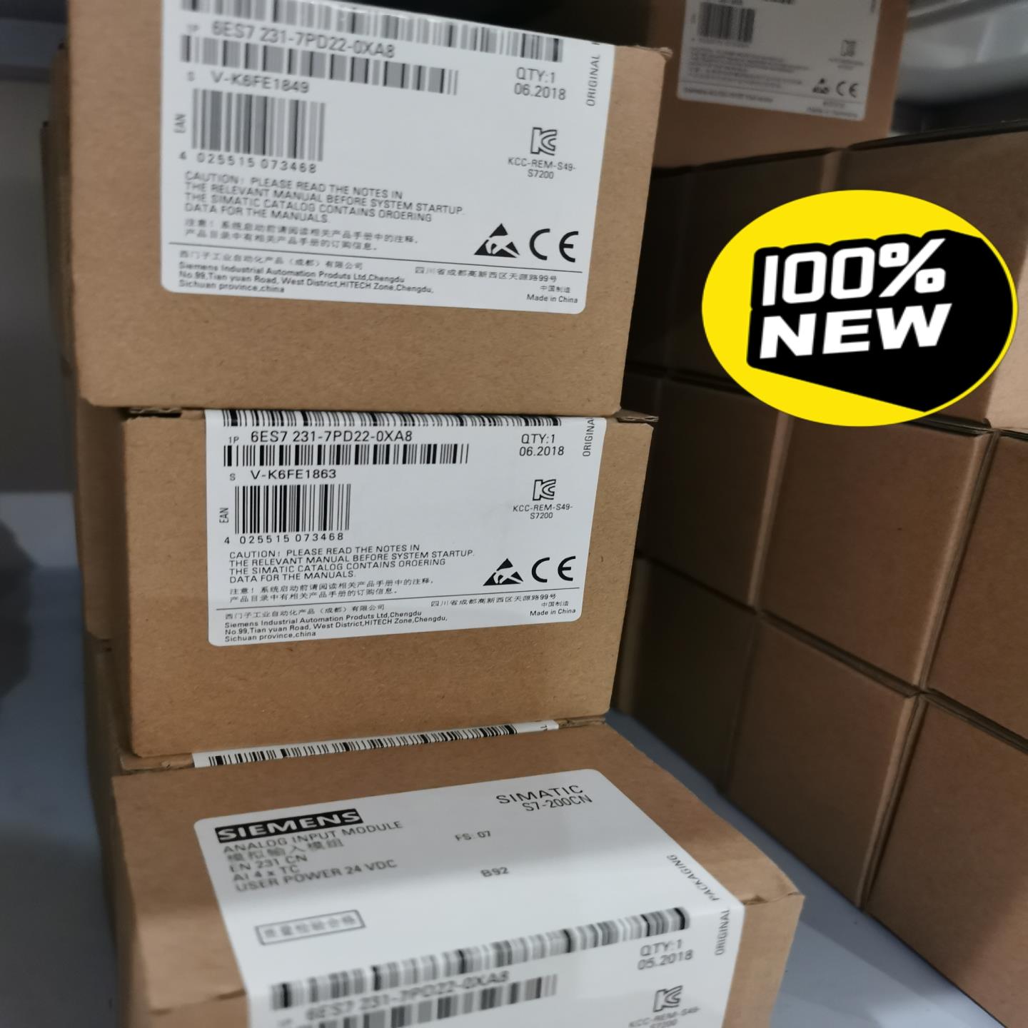 全新未开封6ES7231-7PD22-0XA8~议价