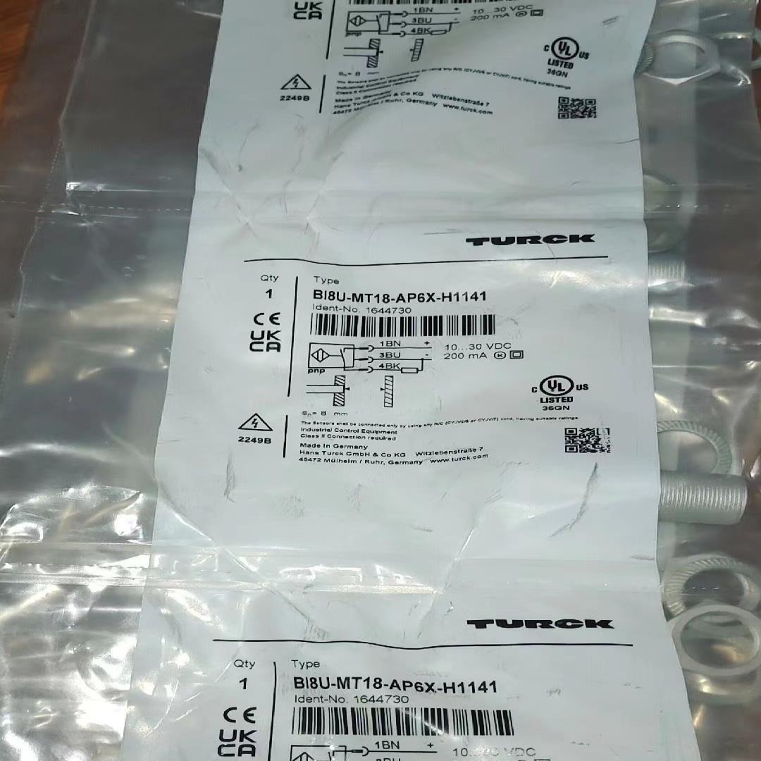 图尔克传感器 BI8U-MT18-AP6X-H1141(崽崽配件）