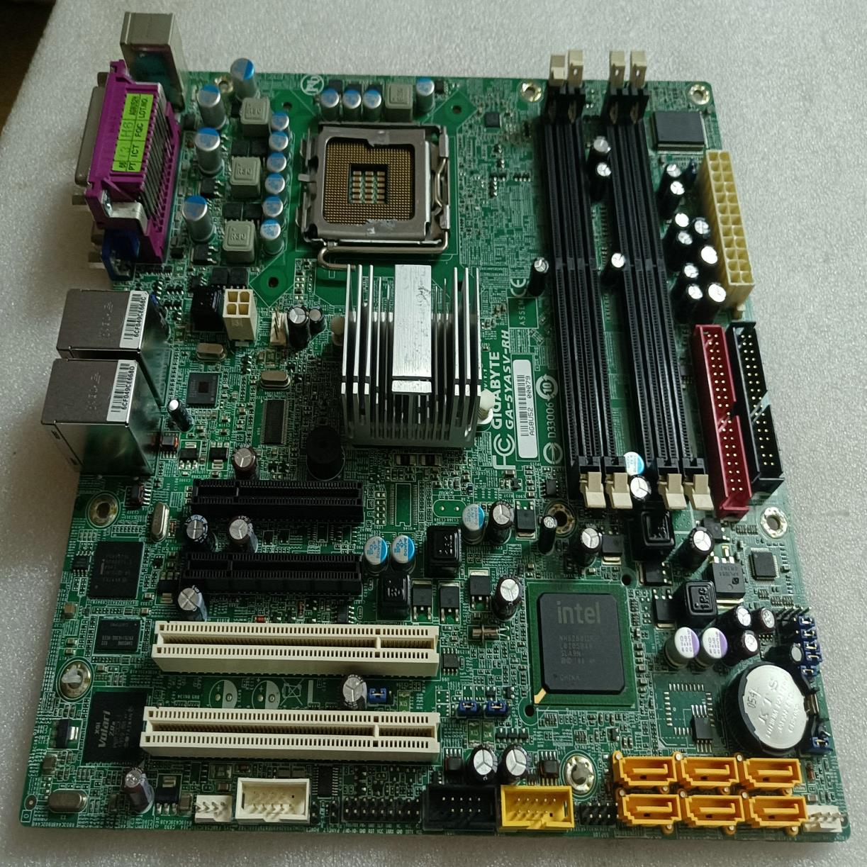 GA-5YASV-RH INTEL3200芯片网吧无盘 服务器主板775平台