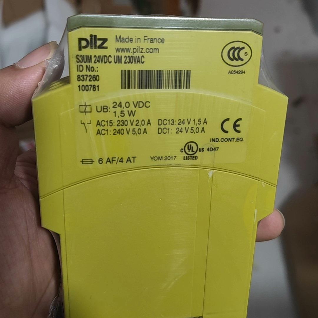 (议价)兹PiIZ安全继电器S3UM 837260 837360