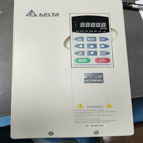 议~台达变频器VFD075V43A-2，几乎新的，经过一下午劳动