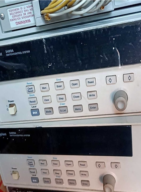 议价~安捷伦 3499A数据采集器  带3个44470A模块