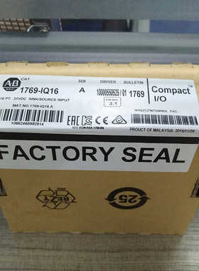 1769-IQ32T-CC 罗克韦尔 AB CompactLogix 全新 原装 1769IQ32TCC