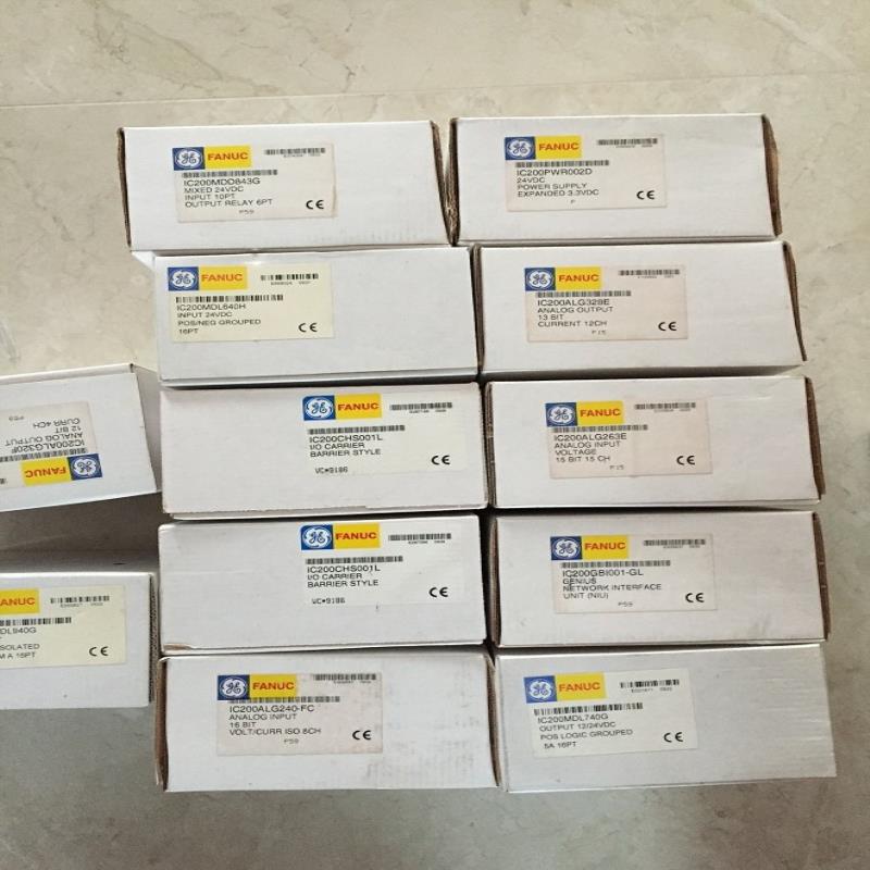 IC200ALG320B IC200ALG630-BB EC IC200CHS003C -FANUC 全新~议