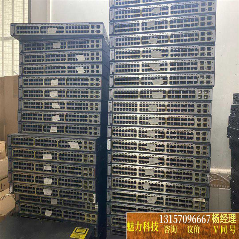 拍前咨询思科CISCOWS-C3750-48PS-S48口议价议价