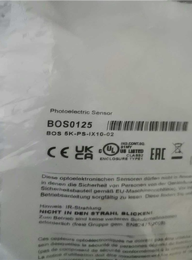 【顺庆】全新原装巴鲁夫BOS0125对射光电开关传感器BOS 5K-【议价
