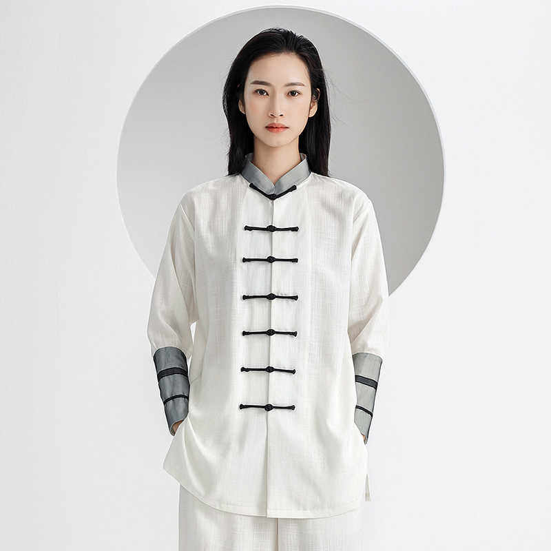 24款太极服女春夏季秋武术服男太极拳服练功服表演出服八段锦