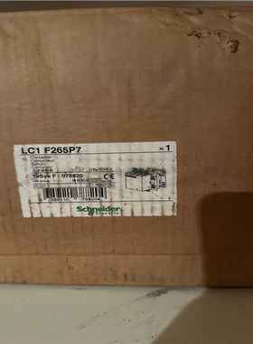 施耐德交流接触器LC1F265P7模块议价