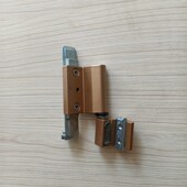 断桥铝诺托款 内开内倒上下合页金色香槟色铰链窗合叶平开上悬合页