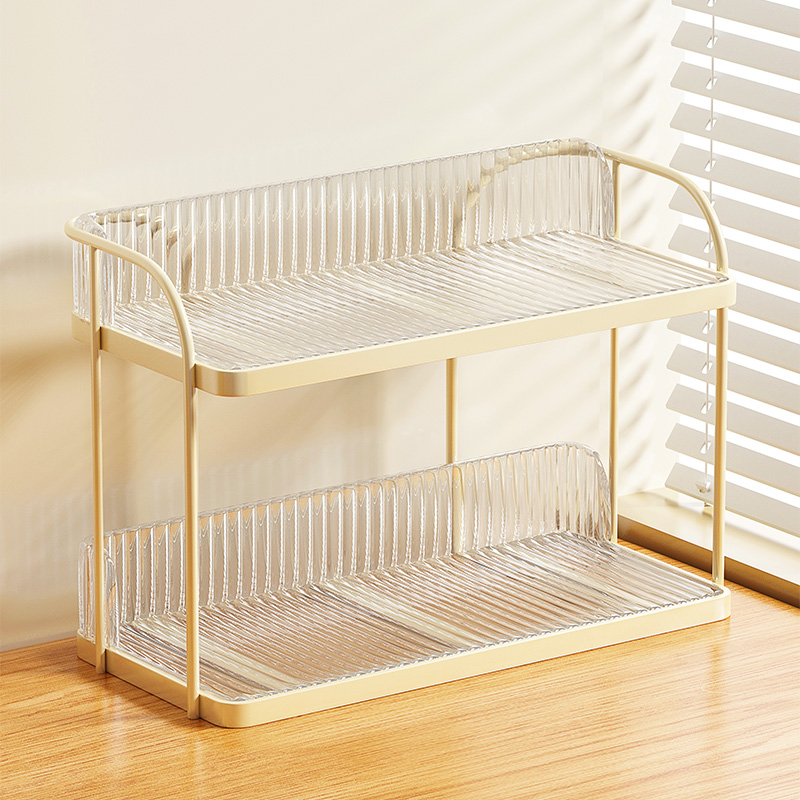 桌面置物架餐桌压克力多层桌上杯架飘窗厨房调料办公桌花架收纳层