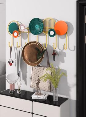 免打孔衣挂钩ZG-65793进门玄关轻奢创意门后衣服挂钩入墙户门衣挂