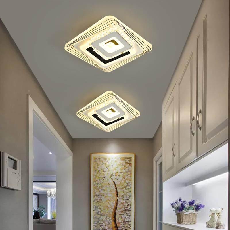 OMT大L2ED过道灯20玄5年新款现代简约阳台气关灯吸顶灯走廊厨房灯