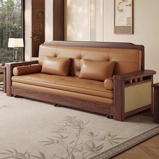 黑桃实木沙发床厅折叠两用客单人双人小胡无品牌/型多功能储物可