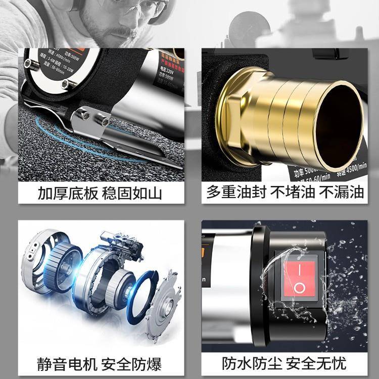 电动抽油泵12v24v转子220v柴油泵小型全自动自吸泵加油机神器设备