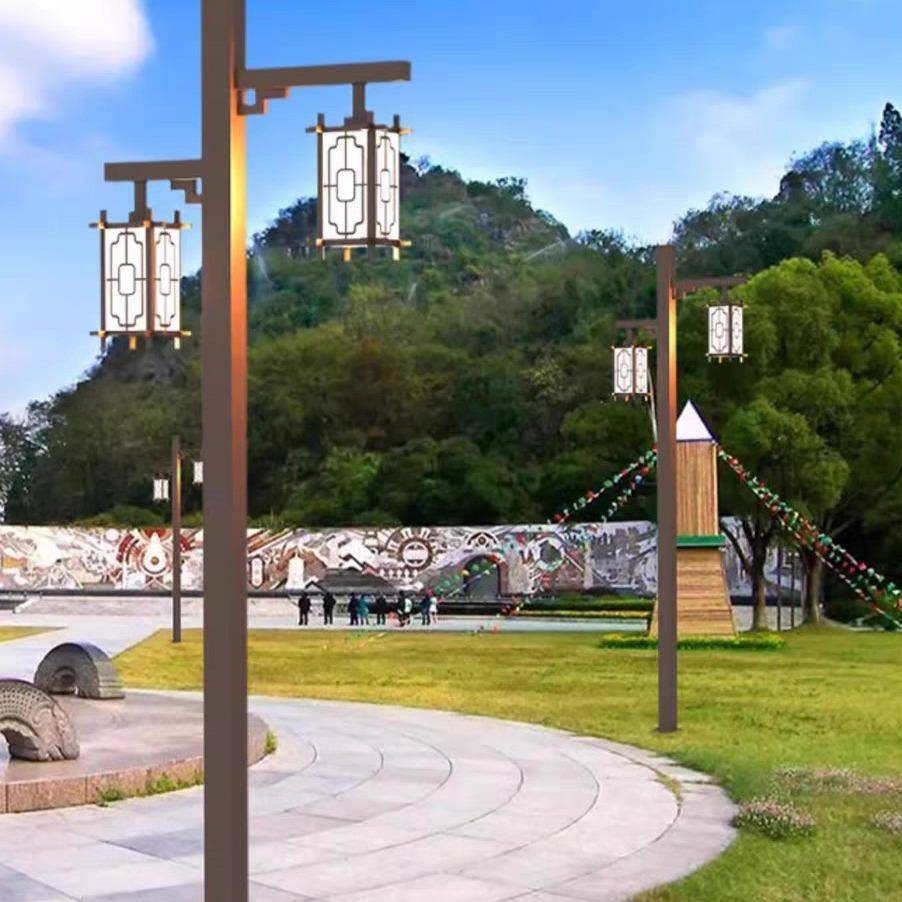 景观方灯户灯l景ed方形观灯柱3米阳能庭院灯外仿太古太HD-TYD-0阳