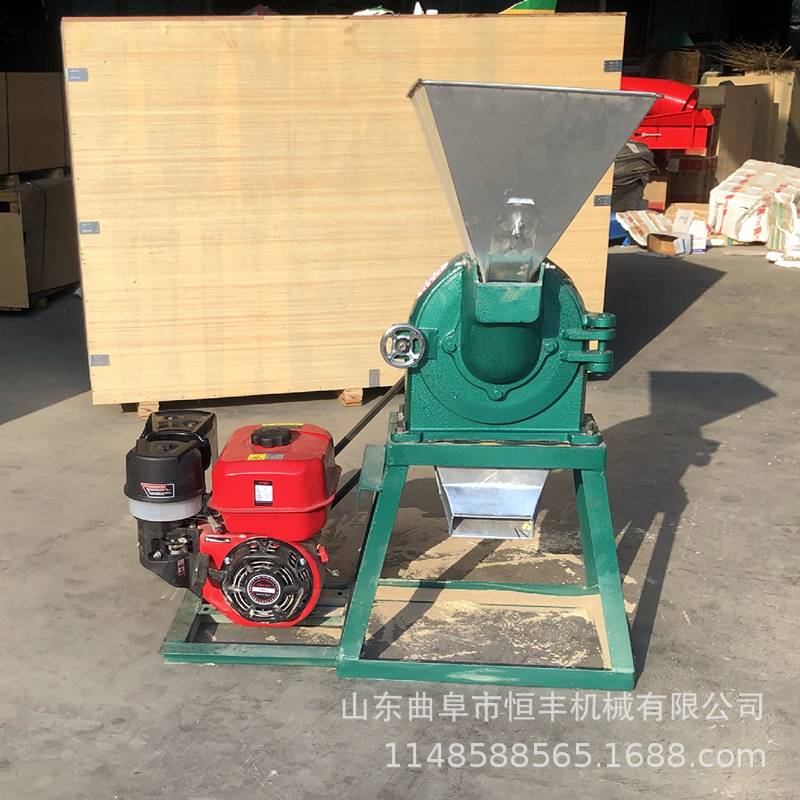 一风吹木薯玉米粮食磨粉机 出口南非齿盘式粉碎机 型号齐全 工厂