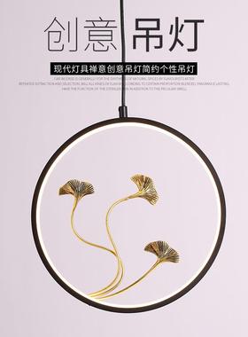LED创意餐中式吊灯吧约家室居装饰灯台吊灯简茶展88413厅梅花中式