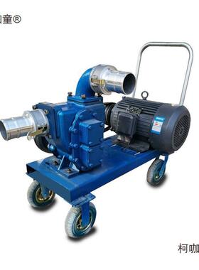 打井浆泵小型直流抽池粪泵殖场48泥v无堵塞自吸化RIA粪养泥浆麦太