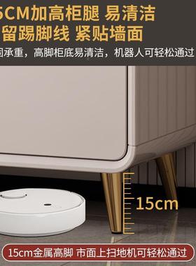 轻奢斗卧室主卧卧床尾抽屉式收柜纳柜室五斗柜落地电视柜大柜CAJ