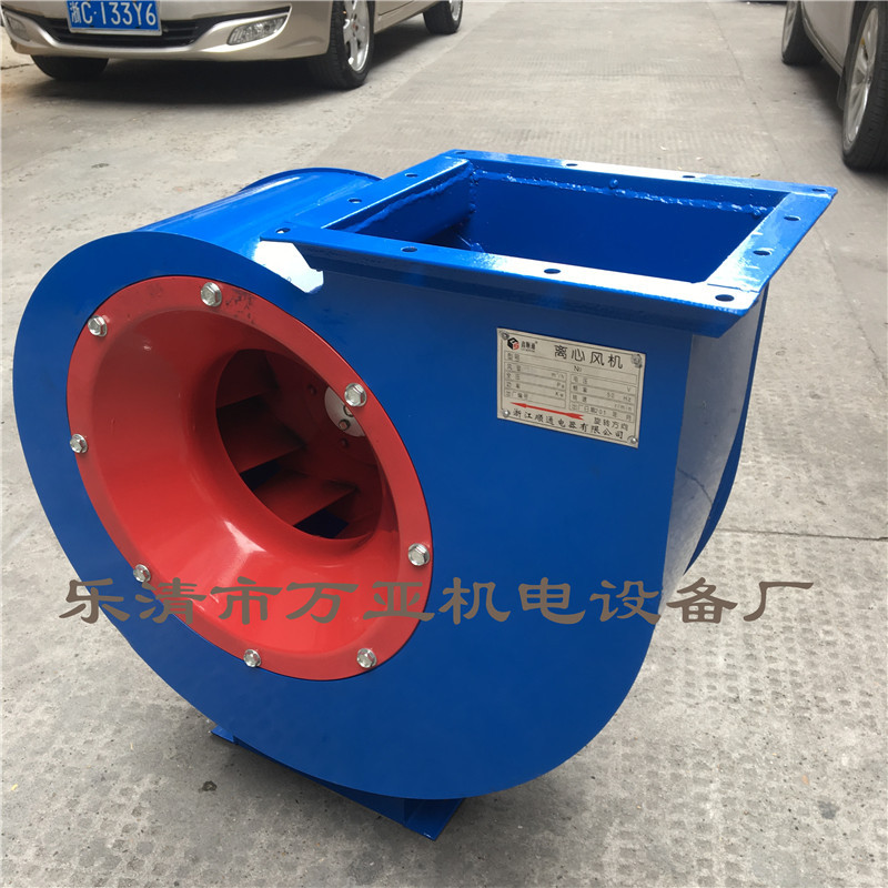 4-72A型离心通风机2.8A 1.5KW系列车间排烟 喷漆除尘柜粉尘引风机图片