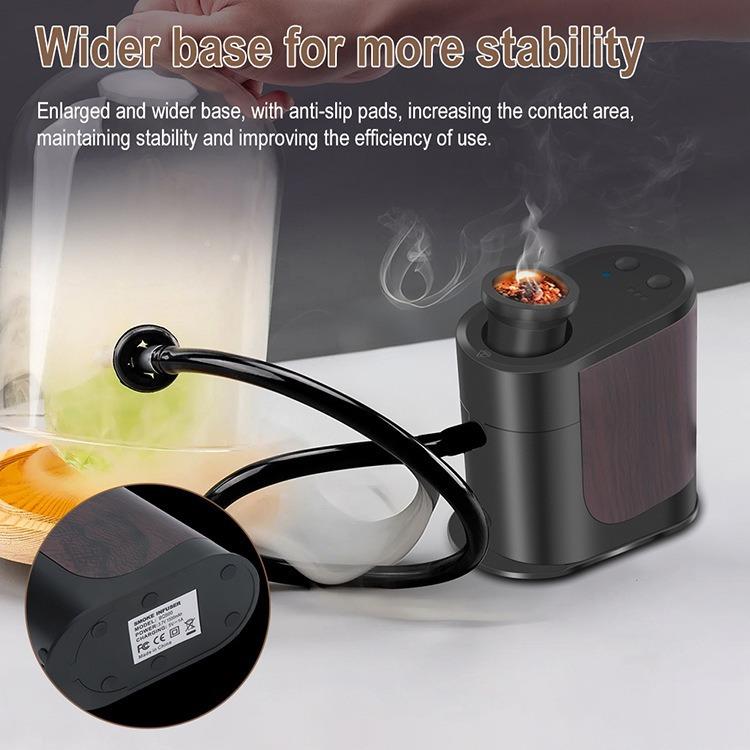 套电动士BQ500忌烟熏器吧装4种威口味木屑厨房酒用具鸡尾酒手持烟