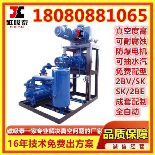 JJHWT2B300-2.Z02.1真空机组ZJP30+0+750罗茨泵2BV5111水环真空系