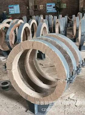 IPR供长输低型保温蛭石隔热托固定聚氨酯YZE保镀锌冷管托管管夹