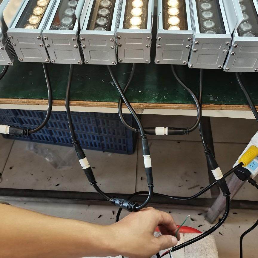 老款洗墙灯505带挡板512控暖白洗外墙单HGK-HT5色外灯控线条灯