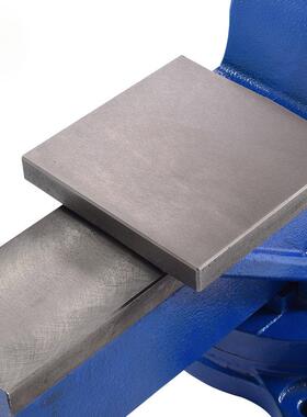 修钳重型口台虎钳工业级8寸虎45256钳汽10寸可旋转12寸台小型平钳