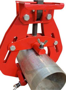 ALI6管子口接钳焊WYP时夹持两段管用子平板对管焊钳焊接大力钳管