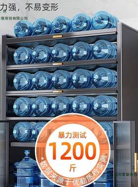 置房物架落地多层收纳储柜子微波炉家用带门多F99S9M5S功能橱厨柜