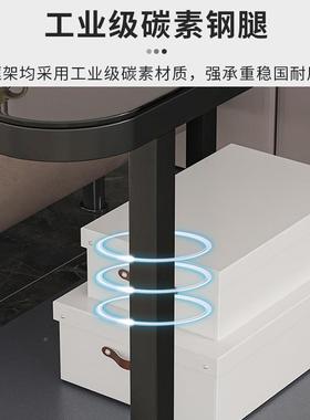 沙发客厅边柜茶几边小户型简约现代家用动移带NJT轮茶侧置物架桌