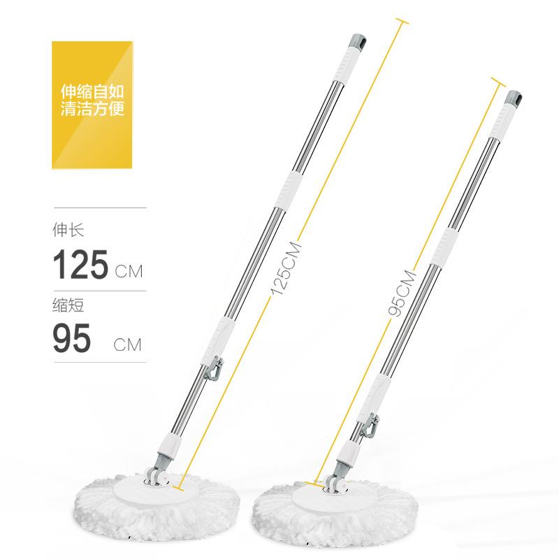 四驱动脚自动旋免转无品牌/拖把桶手家用拖布踩洗拖把拖地