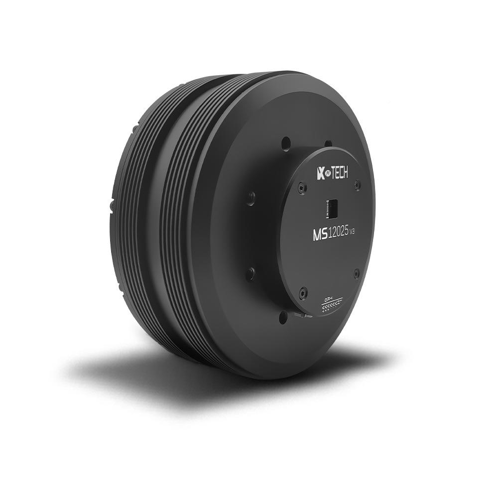 MS1205v3大扭矩伺服电2机移动巡检机器人云台马达MS12025v款薄扁