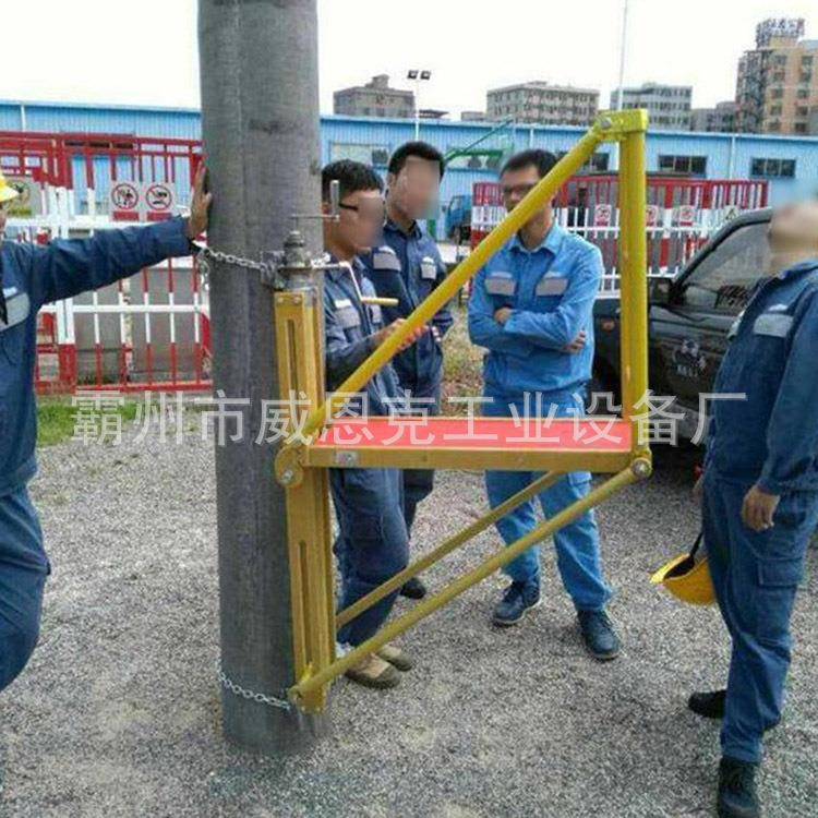 架空作上含扶手绝缘旋快转升降平台玻璃钢高空工作台柱装用具业绝