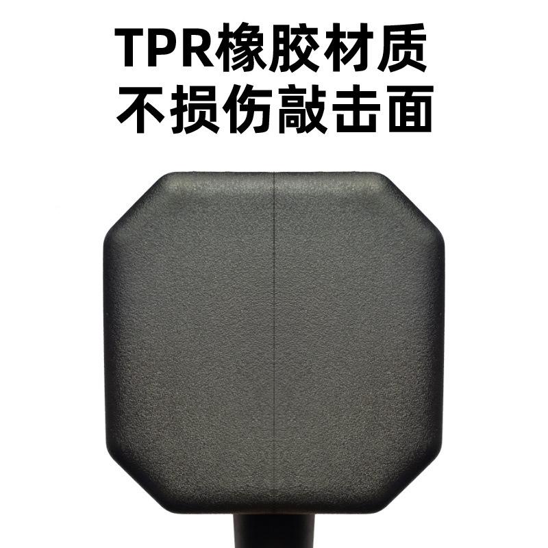 防橡胶锤cQzTpfBT胶皮锤瓷砖轴承安装锤无弹汽力修金装钣修震锤子