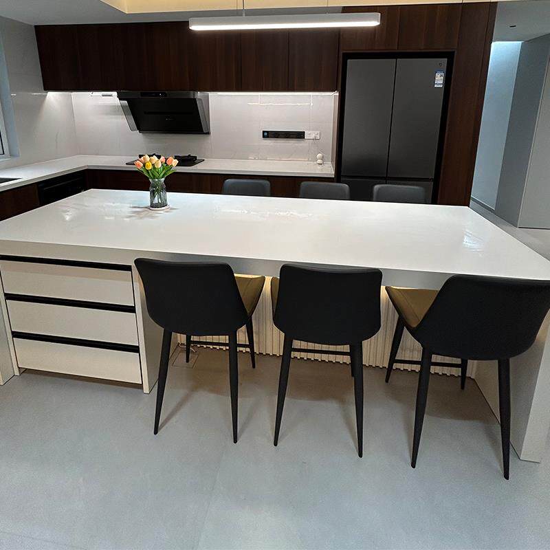 高AB3定制6550CM厘米加坐岛吧餐导椅子靠背意式轻奢家用椅台高脚