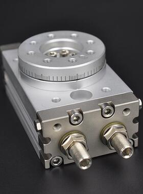 M无品牌/SQB20A旋转气缸MSQA3A50A010A070AS10A摆台齿轮齿条式MC