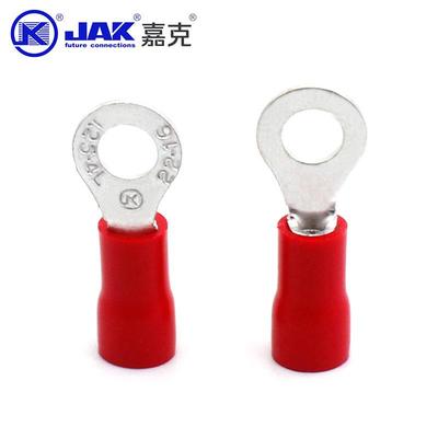 RV1.254ML紫铜鼻子接线端子4圆形地线端QOM子地线环-端头冷压接鼻