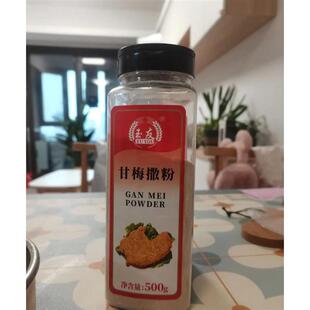 -新货中西餐调料行家甘梅粉玉友甘梅撒粉台湾甘梅粉500g梅子粉甘