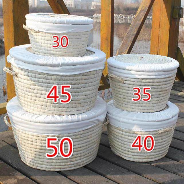 草编馒头筐保温商用手工编织盛馍筐家用收纳筐装包子的保温箱烧饼