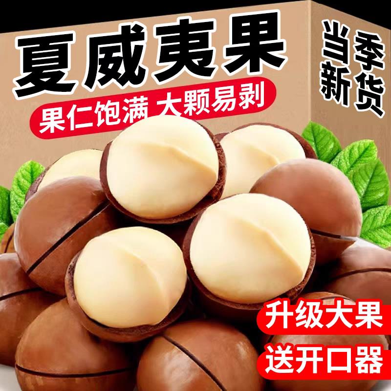 正宗云南夏威夷果坚果整箱果王罐装奶油味果仁原味无添加孕妇礼盒