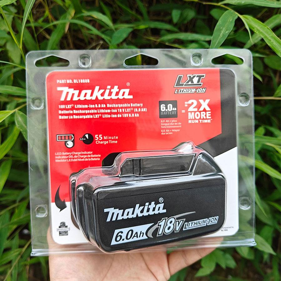 牧田Makita原装BL1860B/18V/6.0Ah进口锂电池电动电钻五金扳手